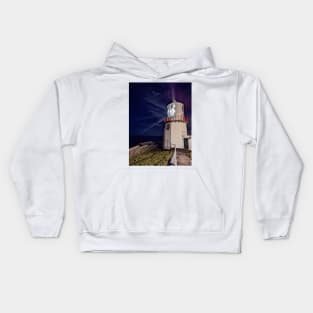 Blackhead Lighthouse, County Antrim, Northern Ireland Kids Hoodie